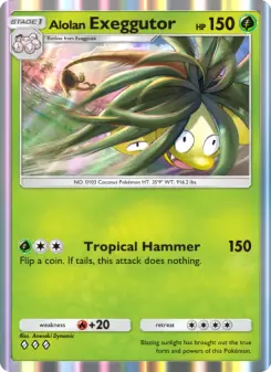 Exeggutorde Alola