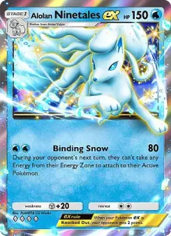 Ninetales de Alola ex