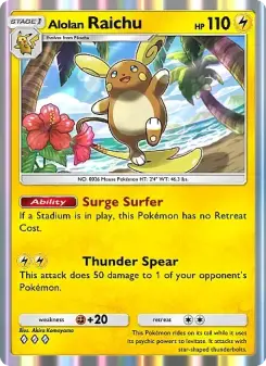 Raichu de Alola