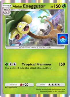 Exeggutor de Alola