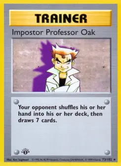 Profesor impostor Oak