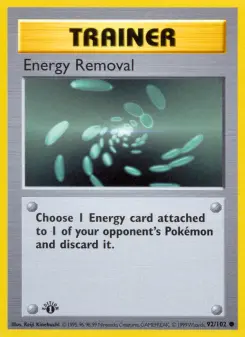 Eliminación de energía