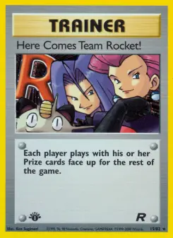 Aí vem a Equipe Rocket!