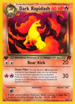 Dunkler Rapidash