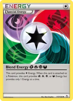 Energía Combinada GrassFirePsychicDarkness