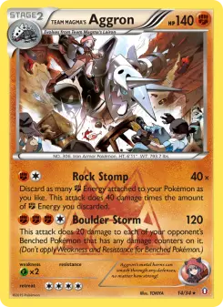 Team Magmas Aggron