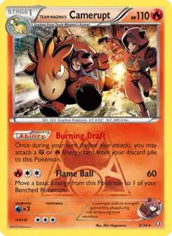 Team Magmas Camerupt