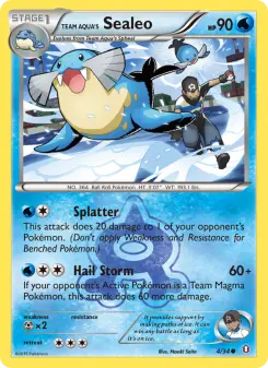 Sealeo vom Team Aqua