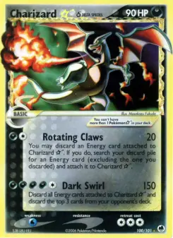 Charizard Estrela δ