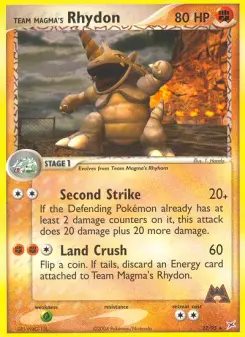 Team Magmas Rhydon