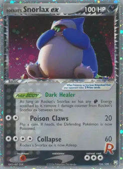 Ex Snorlax do Rocket