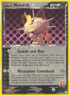 Meowth do foguete