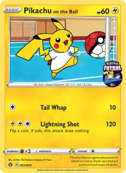 Pikachu en la pelota