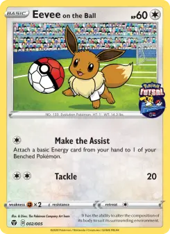Eevee en la pelota