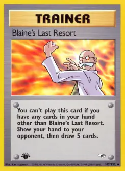 Le dernier recours de Blaine