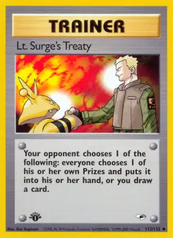 Traité du lieutenant Surge