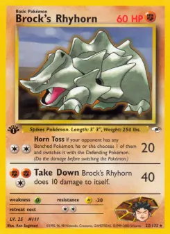 Rhyhorn de Brock