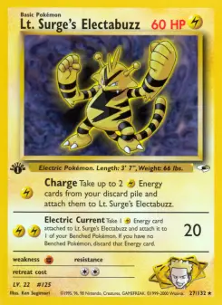 Electrabuzz du lieutenant Surge