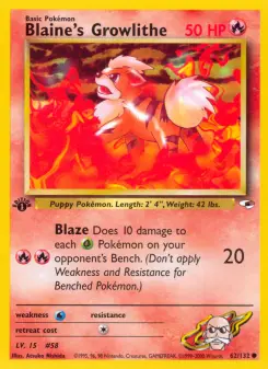 Growlithe de Blaine