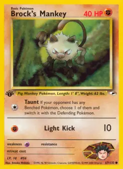 Mankey de Brock