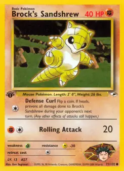 Sandshrew de Brock