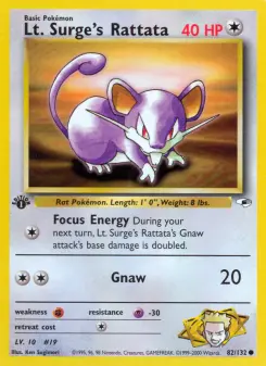Rattata du lieutenant Surge