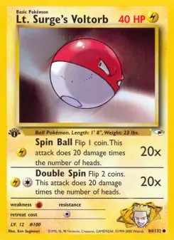 Voltorb du lieutenant Surge