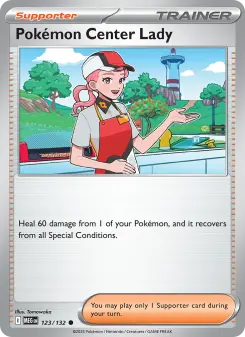Chica del Centro Pokémon