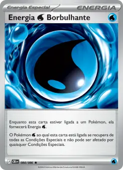 Bubbly Water Energy