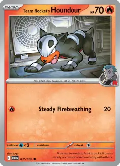 Houndour del Team Rocket