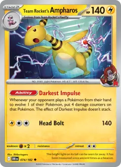 Ampharos del Team Rocket