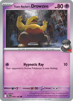 Drowzee del Team Rocket