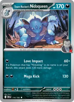 Nidoqueen del Team Rocket