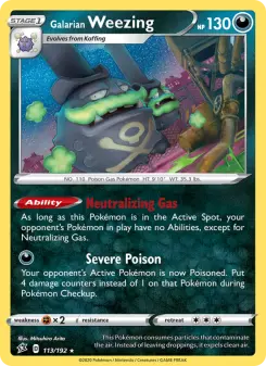 Weezing de Galar