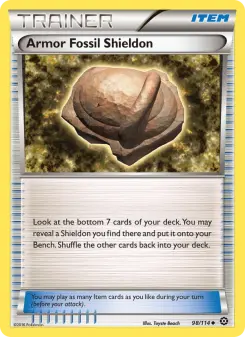 Fósil Coraza Shieldon