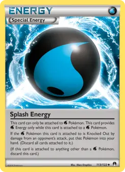 Energía Salpicadura